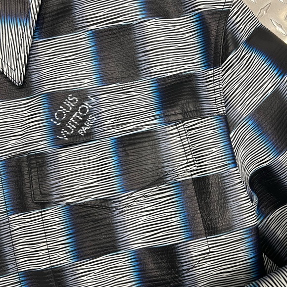BRAND NEW! Men’s Louis Vuitton Damier leather jacket. - Picture 6 of 6